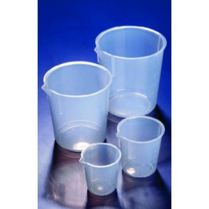 Tapered beakers, moulded  grads
